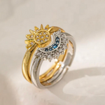 🎁 Anillos Sol y Luna – El Regalo Perfecto 💖 ⏰ Oferta Solo Hoy + 🚚 Envío Gratis