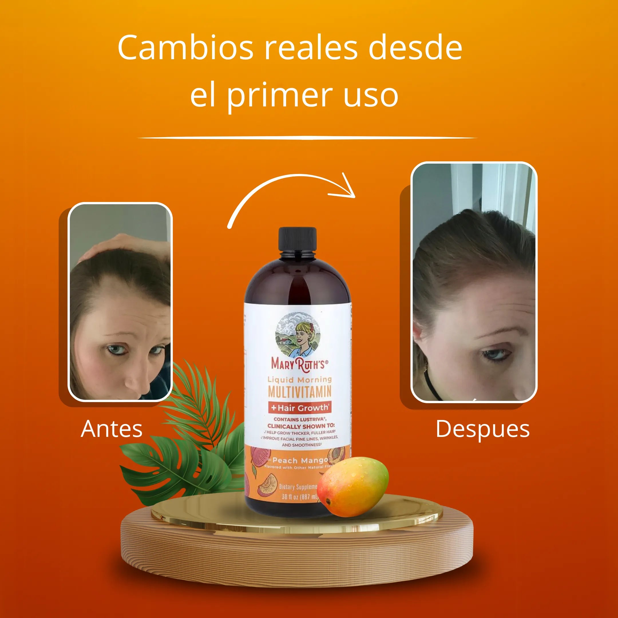 ¡SOLO POR HOY 🏷️! MULTIVITAMINICO CAPILAR MARY RUTH'S 💇‍♀️ Para fortalece tu cabello🙂 ENVÍO GRATIS 🎁🎁🎁