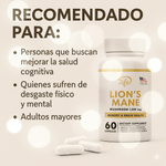🦁 Melena de León🍄– Enfoque + Inmunidad 🧠 Oferta de marzo🎄Envío Gratis🔥